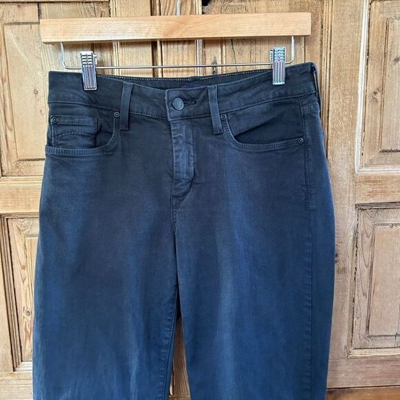 NYDJ Not Your Daughters Jeans 4 Black Jeans Straight Leg Lift Tuck Technology - Picture 2 of 12